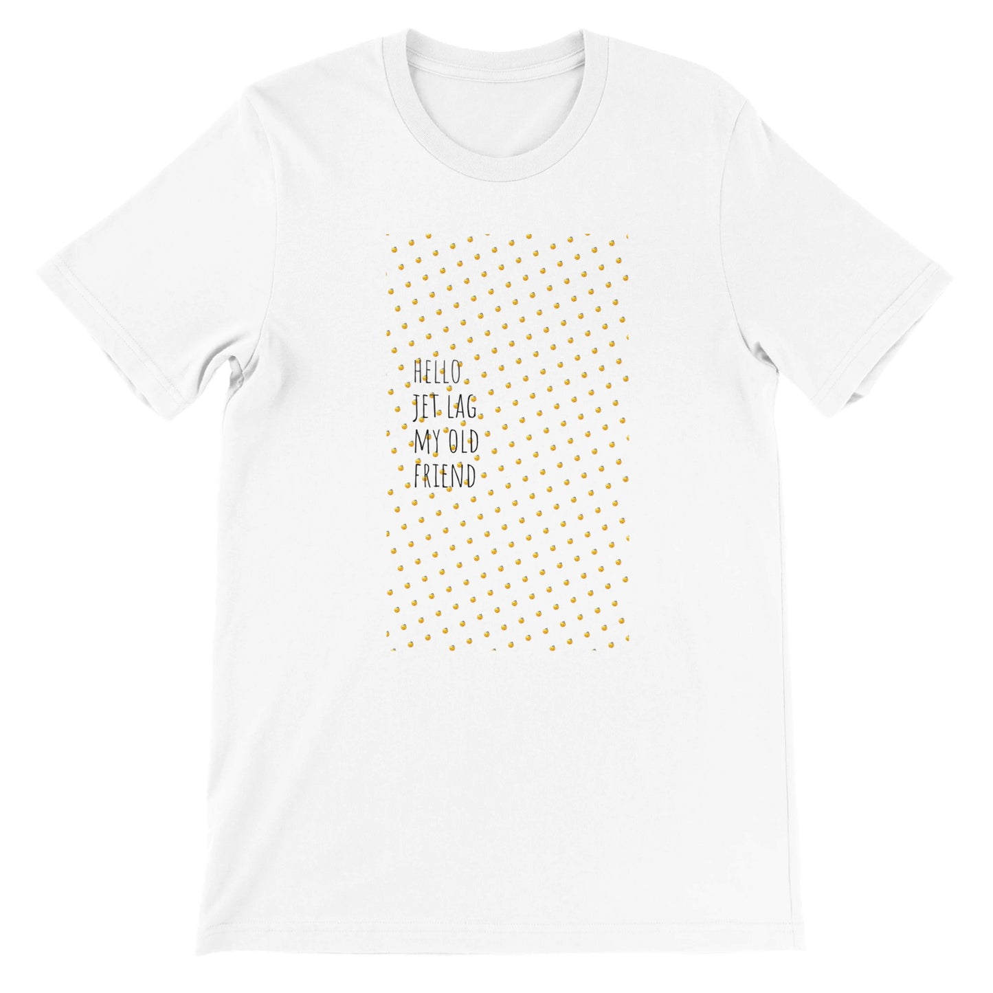 Hello Jetlag Crewneck T-shirt