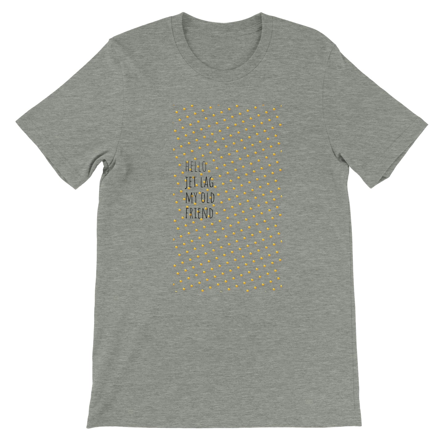 Hello Jetlag Crewneck T-shirt